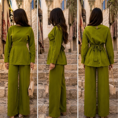 ENSEMBLE   PANTALON EN LIN